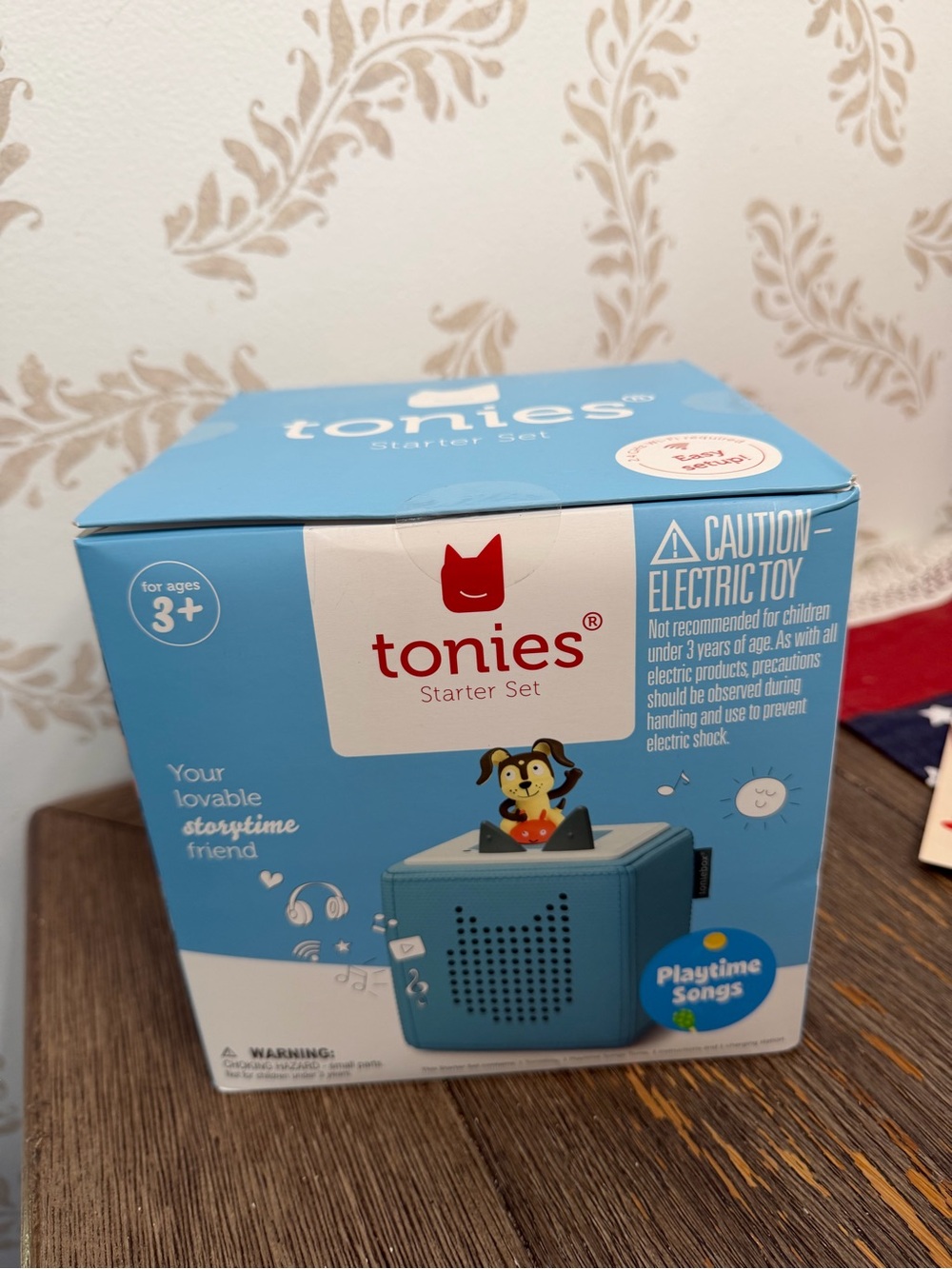 Tonies Starter Set Kids Audio Player - Light Blue